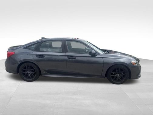 Gray 2022 Honda Civic Sport