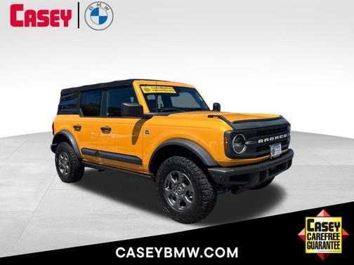 Orange Metallic 2022 Ford Bronco Black Diamond
