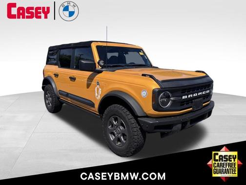 Orange Metallic 2022 Ford Bronco Black Diamond
