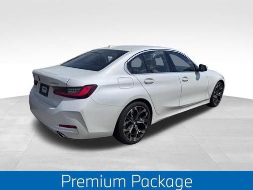 White Metallic 2025 BMW 330 330i