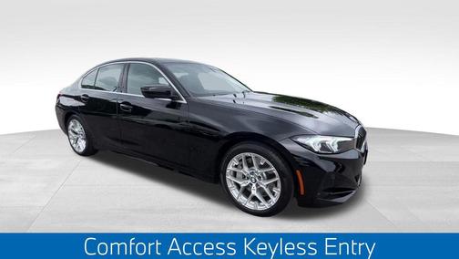 Jet Black 2025 BMW 330 330i