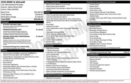 Alpine 2026 BMW i4 Gran Coupe xDrive40