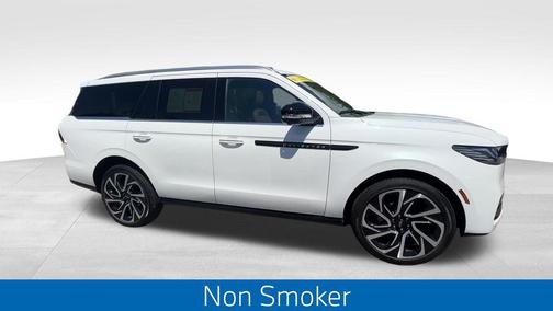 White Metallic 2026 Lincoln Navigator Black Label