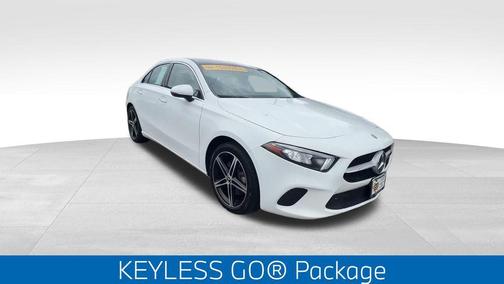 White 2019 Mercedes-Benz A-Class 4MATIC
