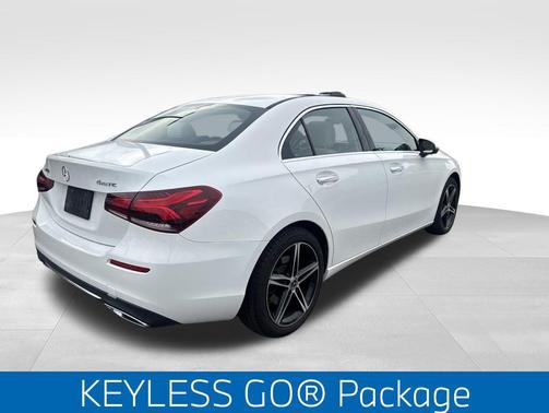 White 2019 Mercedes-Benz A-Class 4MATIC