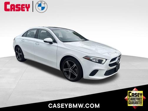 White 2019 Mercedes-Benz A-Class 4MATIC