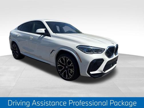 Alpine White 2023 BMW X6 M Base