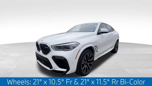 Alpine White 2023 BMW X6 M Base