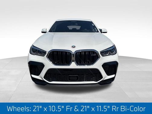 Alpine White 2023 BMW X6 M Base