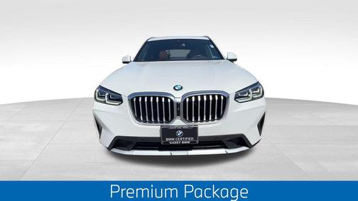 White Metallic 2024 BMW X3 xDrive30i