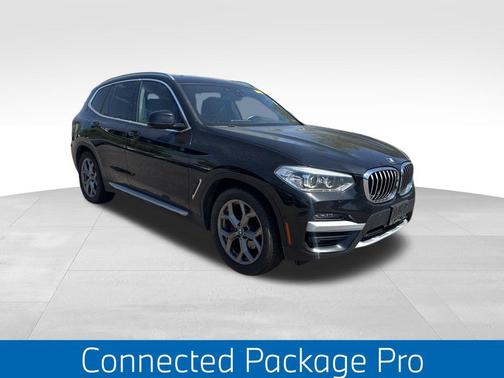 Black Sapphire Metallic 2020 BMW X3 xDrive30i