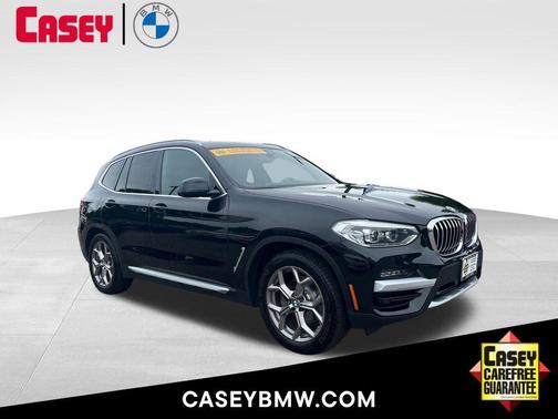 Black Sapphire Metallic 2020 BMW X3 xDrive30i