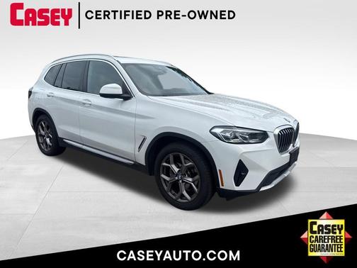 Alpine White 2022 BMW X3 xDrive30i