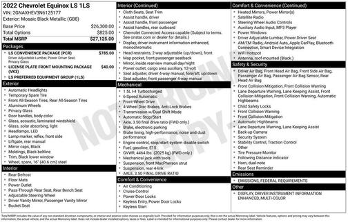 2022 Chevrolet Equinox LS