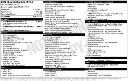 2022 Chevrolet Equinox LS