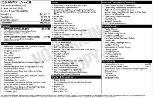 2026 BMW X1 xDrive28i