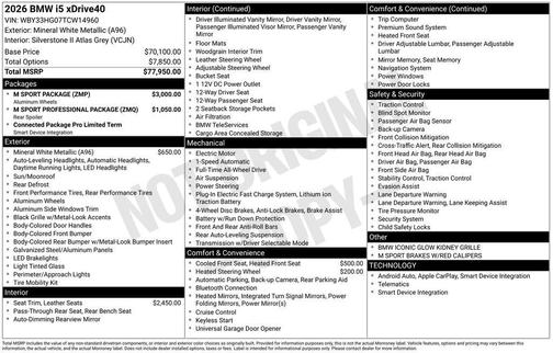 2026 BMW i5 xDrive40