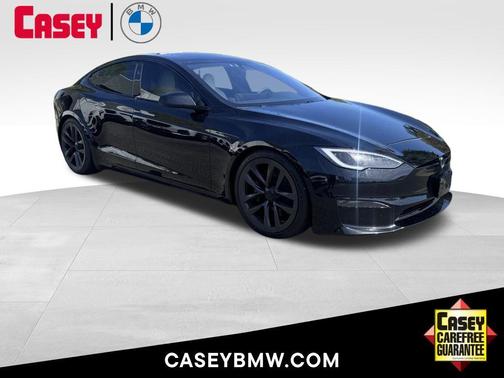 Solid Black 2023 Tesla Model S Standard Range