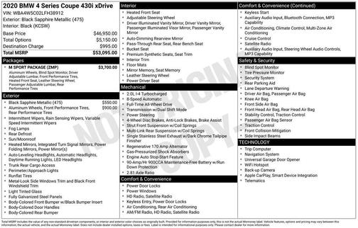 2020 BMW 430 i xDrive