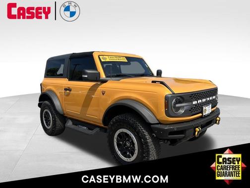 Cyber Orange Metallic Tricoat 2022 Ford Bronco Badlands