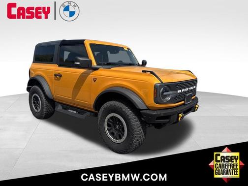 Cyber Orange Metallic Tricoat 2022 Ford Bronco Badlands