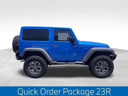 Hydro Blue Pearl Coat 2015 Jeep Wrangler Rubicon