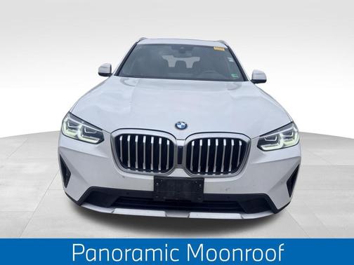 Mineral White Metallic 2022 BMW X3 xDrive30i