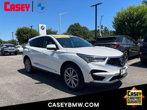 Platinum White Pearl 2021 Acura RDX Technology Package