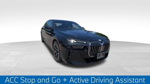Black Sapphire Metallic 2025 BMW 750e i xDrive