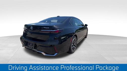 Black Sapphire Metallic 2025 BMW 750e i xDrive
