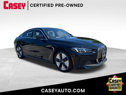 Jet Black 2025 BMW i4 Gran Coupe xDrive40
