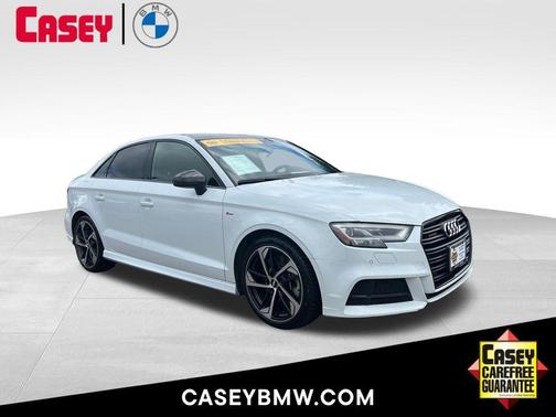 Glacier White Metallic 2020 Audi A3 2.0T S line Premium Plus