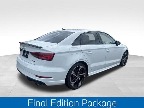 Glacier White 2020 Audi A3 2.0T S line Premium Plus