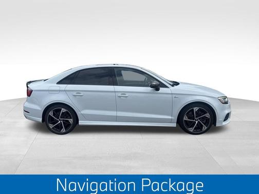 Glacier White 2020 Audi A3 2.0T S line Premium Plus
