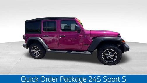 Limited Edition Tuscadero Pearlcoat 2024 Jeep Wrangler Sport S
