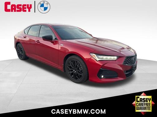 Performance Red Pearl 2023 Acura TLX A-Spec Sedan