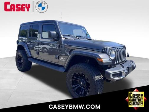 Granite Crystal Metallic Clearcoat 2019 Jeep Wrangler Unlimited Sahara