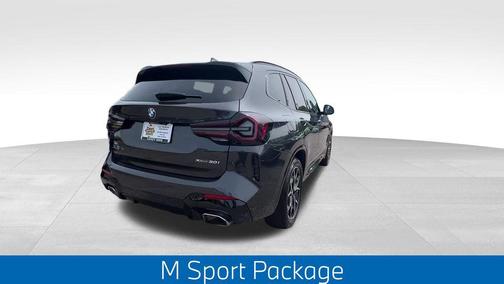 Dark Graphite 2024 BMW X3 xDrive30i