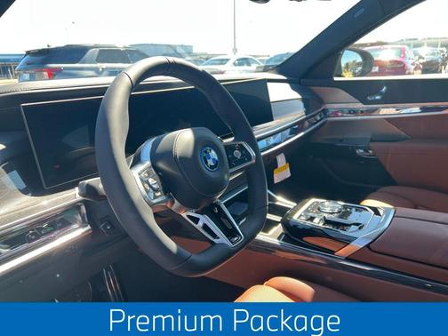 Gray 2026 BMW 750e i xDrive