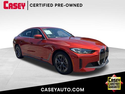 Sunset Orange Metallic 2023 BMW i4 Gran Coupe eDrive35