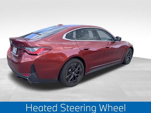 Sunset Orange Metallic 2023 BMW i4 Gran Coupe eDrive35