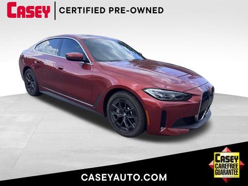 Sunset Orange Metallic 2023 BMW i4 Gran Coupe eDrive35