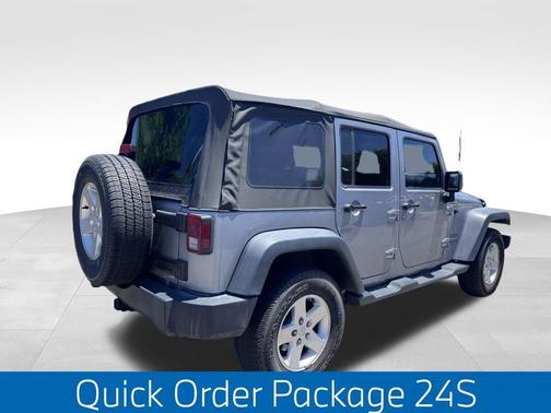 Billet Silver Metallic Clearcoat 2015 Jeep Wrangler Unlimited Sport