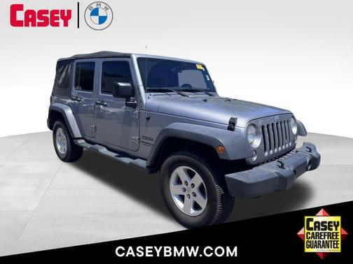 Billet Silver Metallic Clearcoat 2015 Jeep Wrangler Unlimited Sport