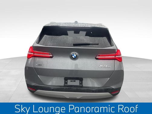 Skyscraper Gray Metallic 2025 BMW X3 30 xDrive