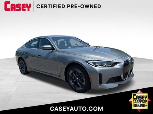 Skyscraper Grey Metallic 2023 BMW i4 Gran Coupe eDrive40