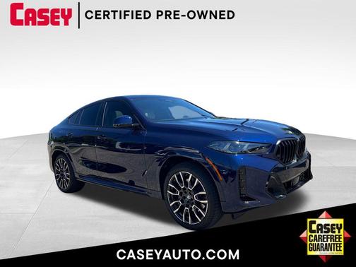 Tanzanite Blue II Metallic 2026 BMW X6 xDrive40i