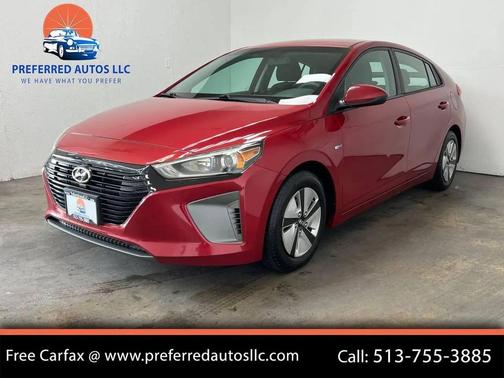 RED 2019 Hyundai IONIQ Hybrid Blue