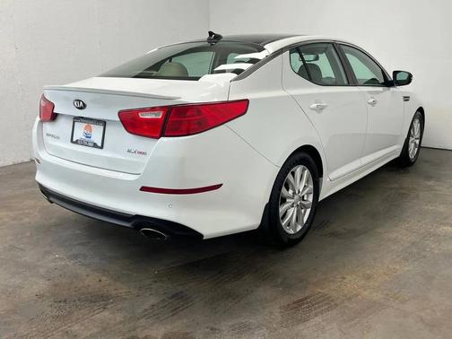 WHITE 2015 Kia Optima EX