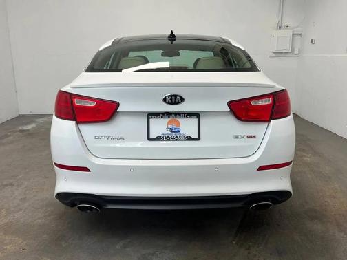 WHITE 2015 Kia Optima EX